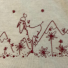 kit de broderie traditionnelle / Zyme la biquette / l'Avouilla – Image 2