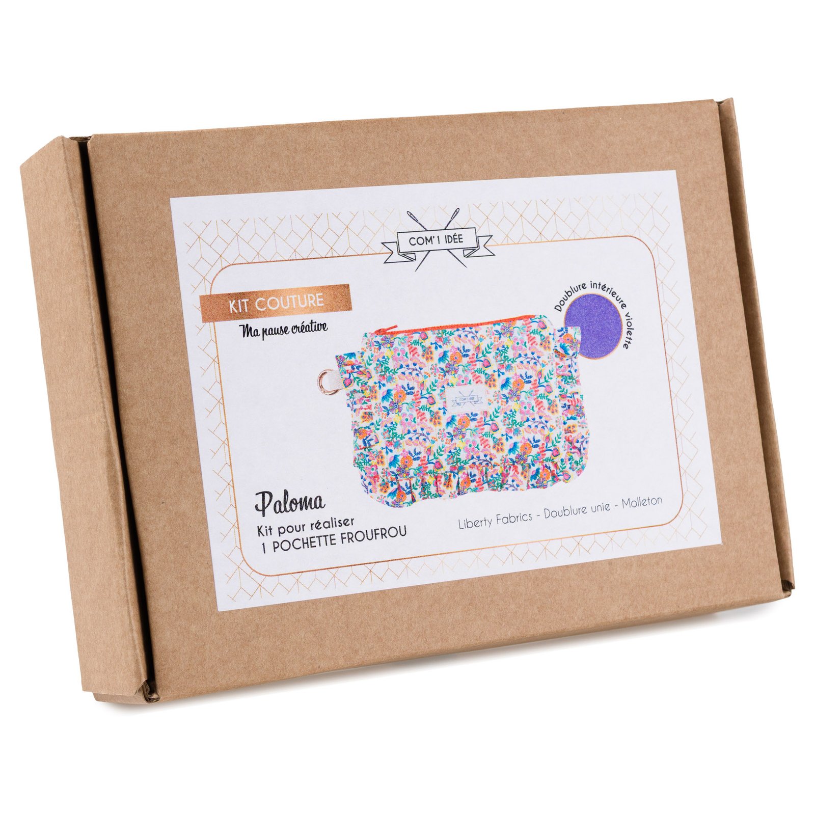 Kit pochette froufrou Paloma - Com'1 Idée