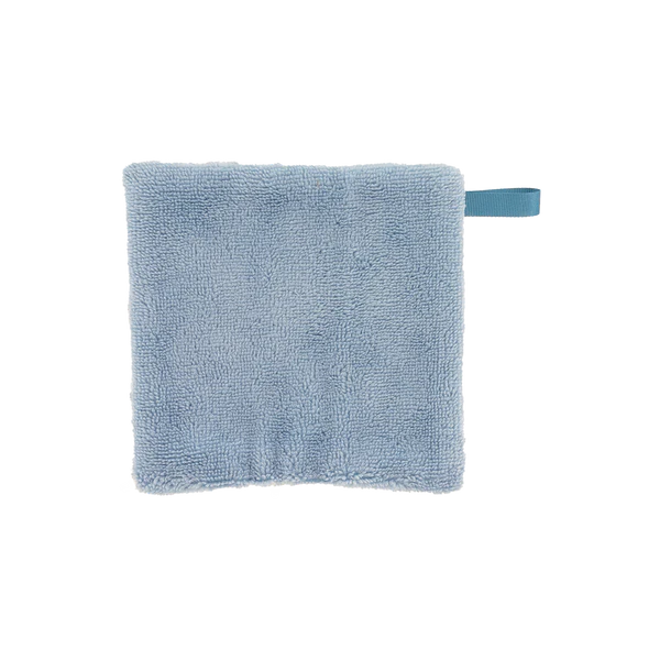 Kit bavoir premier repas bébé bleu Com'1 Idée