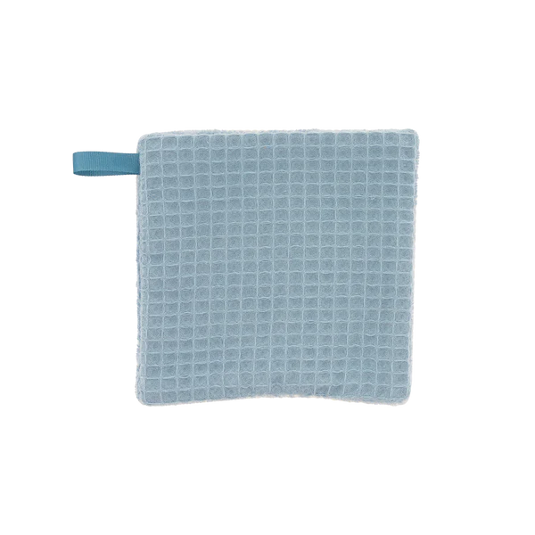 Kit bavoir premier repas bébé bleu Com'1 Idée