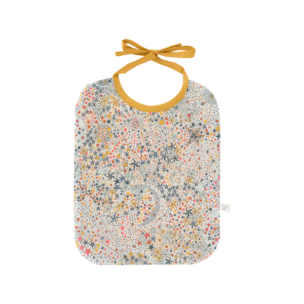 Kit bavoir premier repas bébé Moutarde Com'1 Idée