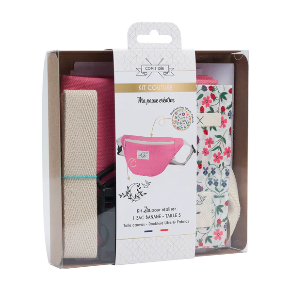 Kit pour sac banane taille S Zia - Com'1 Idée